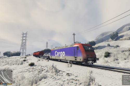 Swiss Cargo Train